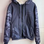 She Shreds Co Gray Camo Full Zip Jacket Size M Photo 0
