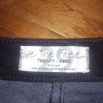 We The Free  black denim skirt Photo 1