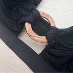 VYB Vicious Young Babes Standard Grounded Keyhole Bralette Swimsuit Bikini Top S Black Photo 3