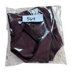 WILO Ribbed Sports Bra in Chocolate Brown Activewear Size XS Photo 5