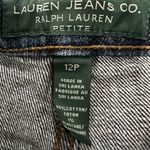 Ralph Lauren LRL  lauren jeans co. Women’s Bootcut Petite 12. Dark Wash. 5 Pocket. Photo 5