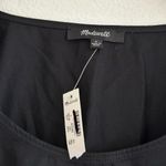 Madewell Relaxed Scoopneck Short-Sleeve Top in True Black, Size Small Photo 5