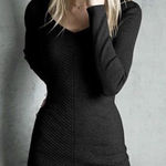 Victoria's Secret ✨ HP✨VS Kiss of Cashmere Ribbed V-Neck Dress✨ Photo 0