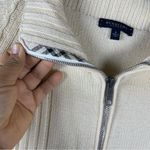 Burberry zip-up sweater SZ L Photo 5