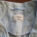 Wilfred  Sky Blue Chic Feminine Casual Trendy Lightweight Linen Shirt Size XXS Photo 1