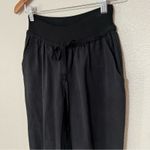 Trina Turk  black crepe high rise joggers pants 2 Photo 3