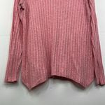Rewind  Boho Pink Crochet Detail Ribbed Long Sleeve top XL cottagecore Photo 4