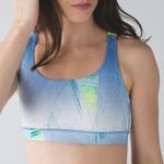 Lululemon Energy Sports Bra in Wind Chill White Lullaby & Ray 2 Photo 0