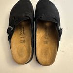 WOMEN'S PAPILLIO BY BIRKENSTOCK BOSTON CHUNKY BLACK SUEDE Size US 10 Photo 12