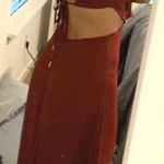 House of Harlow Red Formal Maxi Dres Photo 4