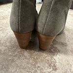 Madewell  Sz 8 olive booties Photo 1