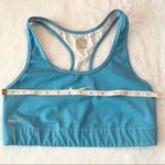 Nike  Pro Baby Blue Swoosh Sports Bra Size Small Activewear Sporty Performance Photo 3
