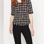 ZARA  Woman peplum tweed top NWOT Photo 0