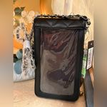 NWT Studio Bartley Mischa cross body black and pearls strap phone case purse Photo 2