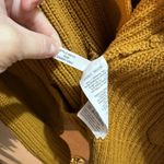 Madewell Madison Rib Side Tie Cardigan in Golden Harvest Brown Size XS Photo 5