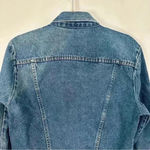 Rustler Vintage‎  Jacket Medium Wash Boxy Crop Denim Trucker Jean Womens Medium Photo 9