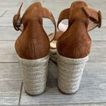 L'Agence Elysee Suede Espadrille Wedge Sandals New! Photo 8