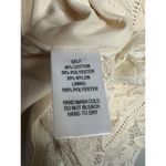 Lulus Dress Womens Small Ivory Lace Surplice Spaghetti Strap Scallop Hem Lined Photo 4