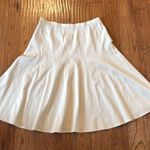 Talbots  stretch khaki a-line pleated skirt size 10 Photo 6