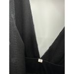 Black Tulle Tiered Maxi Dress Size L Gown Whimsigoth Dark Grunge Boho Swiss Dot Size L Photo 5