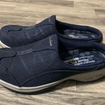 Skechers Sketchers Relaxed Fit Air Cooled Memory Foam Navy Blue Flats Shoes Photo 3