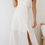 Hello Molly NO TEARS HERE MAXI DRESS CREAM  Photo 0