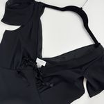 Liz Claiborne  Black V-Neck Dress Photo 1