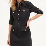 Veronica Beard NWT  Saude Cargo Black Mini Dress | Size 2 Photo 0