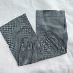 ZARA gingham Cropped Wide Leg Culottes Photo 2