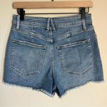 Good American Good Curve High Waist Denim Jean Shorts Size 4/27 Photo 3