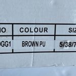 Dottie boot brown side zipper combat lace up round toe low heel boot Sz 7 Photo 12