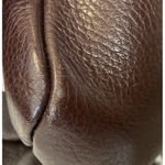 Libaire Pebbled Brown Leather Small Backpack Purse Bag 90's USA Classic Vintage‎ Photo 6