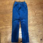Vintage 90s Roper Jeans Women’s 5x33 High Waisted Cowgirl Western USA Pleated Blue Size 5 Photo 1