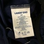 Lands' End Tankini Underwire Removable Pads Square Neck Navy Blue 10P Photo 3