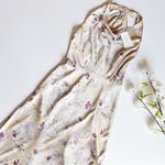 Vince NEW  Wild Flower Cowl Neck A-Line Midi Dress Photo 3