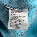 Dreamsicle Size Small Tie Dye Crewneck Long Sleeve Crop Top Boho Hippie Buttery Blue Photo 3