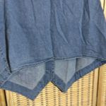 Blue Diamond Vintage 1990s Blue Denim Vest Lace Floral Appliques & Trim Large Photo 11