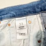 Mother Denim The Dodger Ankle High Rise Wide Leg Plus Size Cropped Jeans Blue 33 Photo 6