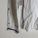 Sunday Best Shirt Womens Small Annalise Embroidered Boho Tassel Peasant Top White Photo 2