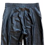 Spanx Like New Faux Leather Joggers Black Size Medium Photo 6