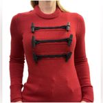 Burberry  Brit Red Wool Sweater Photo 3