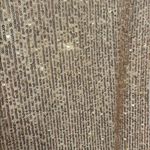 Vince Camuto All Over Sequin Gold Shift Dress Stretch Size Large Photo 6