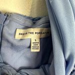 Dress the Population Athena Halter Neck Gown in Periwinkle Size Small Photo 5