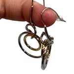 NEW Real Simple RS silver & gold drop dangle circle fashion earrings sty… Photo 14