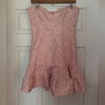 Miss Selfridge  Blush Lace Strapless Dress Photo 1