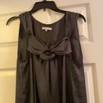 Violet+Claire  Pewter gray silky top L Photo 4