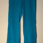 Betabrand  blue Midrise bootcut pull on dress pants medium long Photo 0