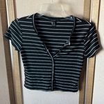 Forever 21  Monochrome Striped junior top small Photo 0