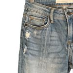 Hidden frayed Hem Flare Distressed Jeans Blue Size 24 Photo 3