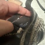 BCBG Maxazria Sexy Snakeskin Leather Strapped Studded Stiletto Heels 9 Thera Photo 1